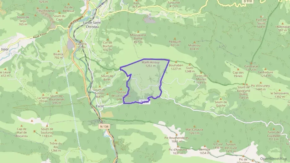 Maison 82 m² trois pièces à vendre à Escot Maison 82 m² trois pièces à vendre à Escot