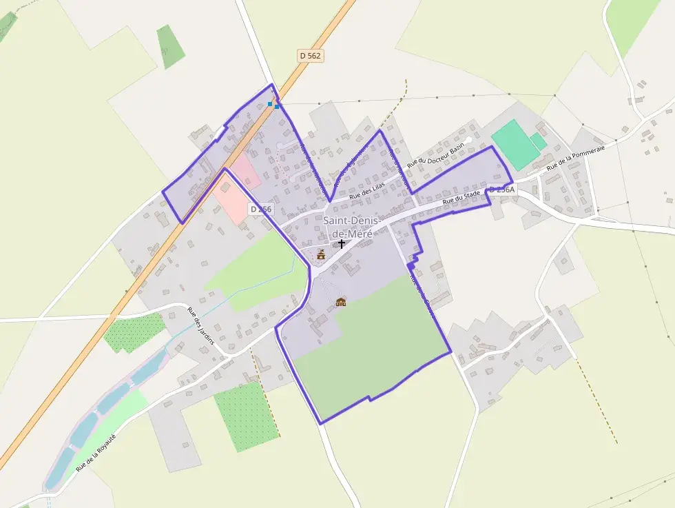 Maison 74 m² quatre pièces à vendre à Saint-Denis-de-Méré