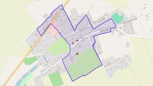 Maison 74 m² quatre pièces à vendre à Saint-Denis-de-Méré