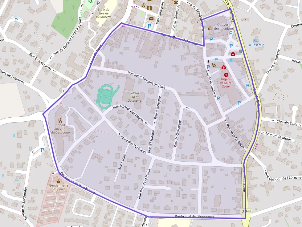 Maison 71 m² trois pièces à vendre à Saint-Sever