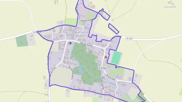 Maison 80 m² quatre pièces à vendre à Dœuil-sur-le-Mignon