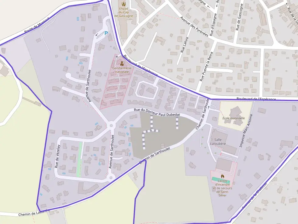 Maison 87 m² quatre pièces à vendre à Saint-Sever