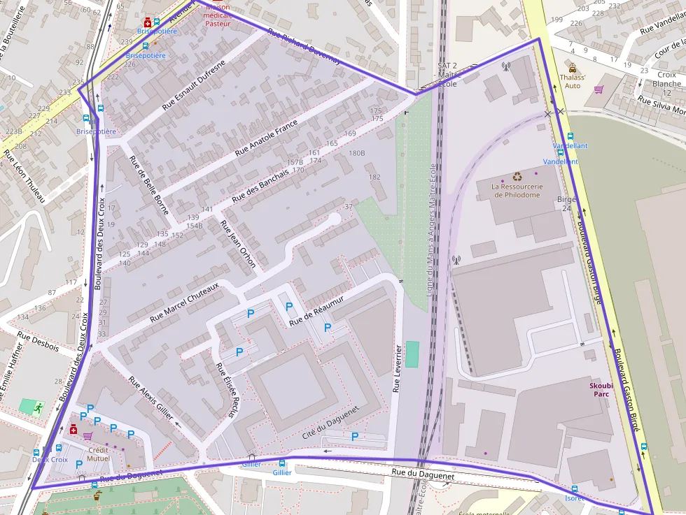 Maison 74 m² trois pièces à vendre à Angers