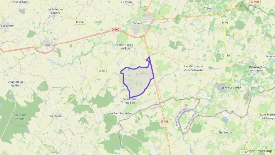 Maison 105 m² quatre pièces à vendre à Saint-Paul-du-Bois Maison 105 m² quatre pièces à vendre à Saint-Paul-du-Bois