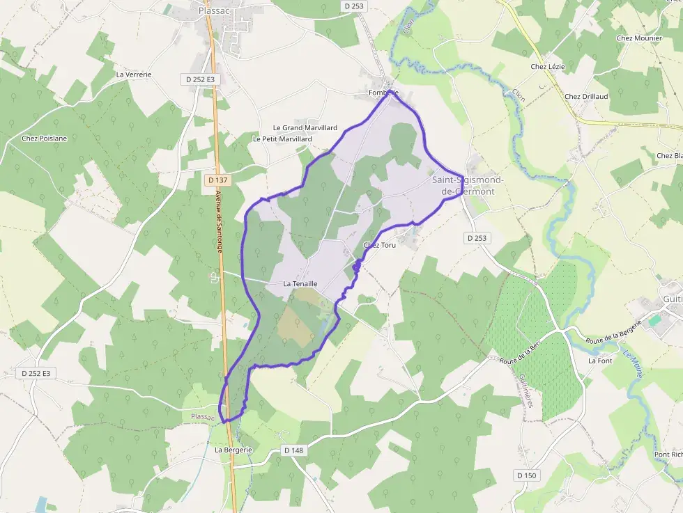 Maison 97 m² quatre pièces à vendre à Saint-Sigismond-de-Clermont