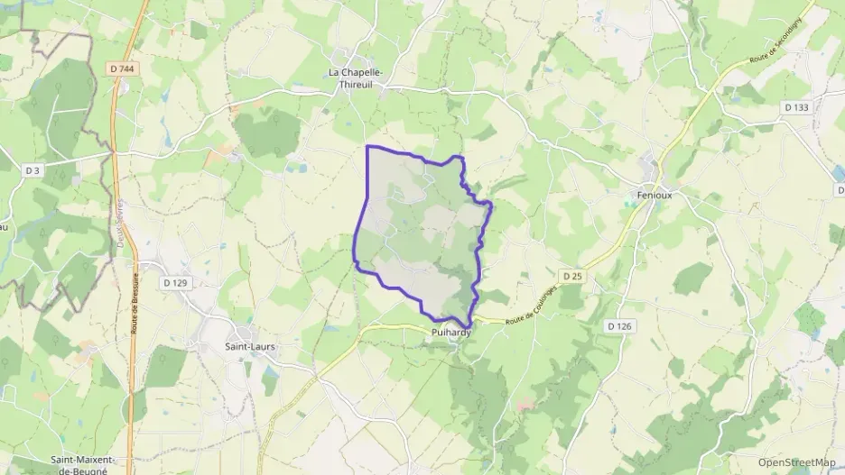 Maison 100 m² trois pièces à vendre à Beugnon-Thireuil