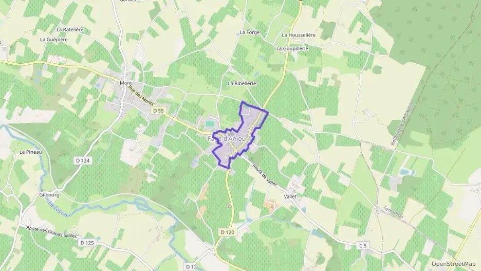 Maison 70 m² quatre pièces à vendre à Bellevigne-en-Layon Maison 70 m² quatre pièces à vendre à Bellevigne-en-Layon