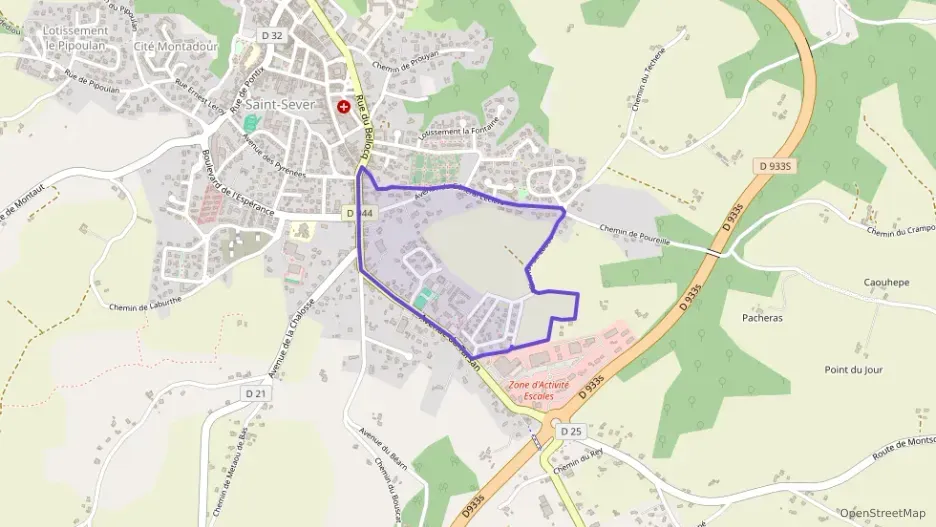 Maison 83 m² quatre pièces à vendre à Saint-Sever