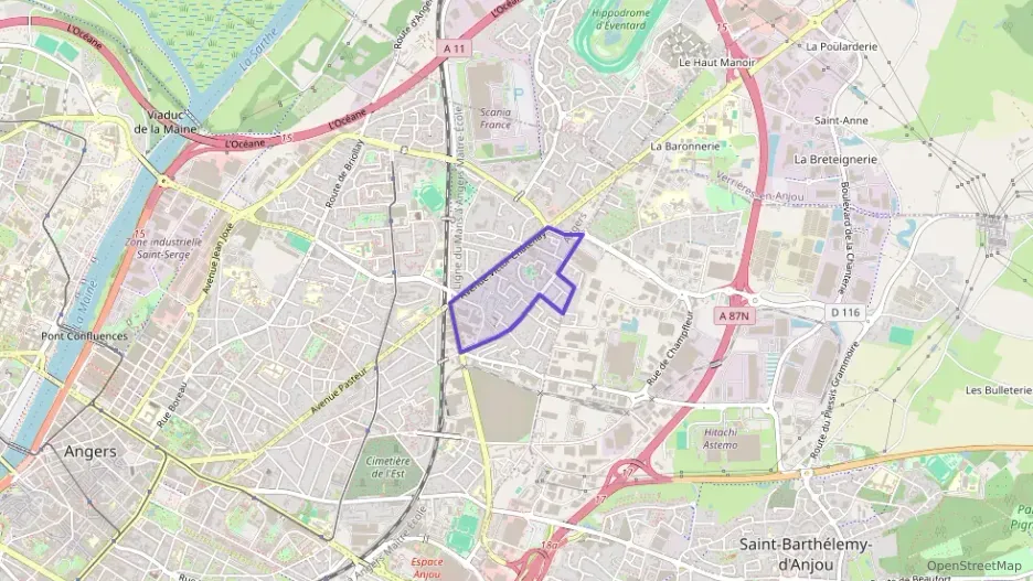 Maison 99 m² trois pièces à vendre à Angers Maison 99 m² trois pièces à vendre à Angers