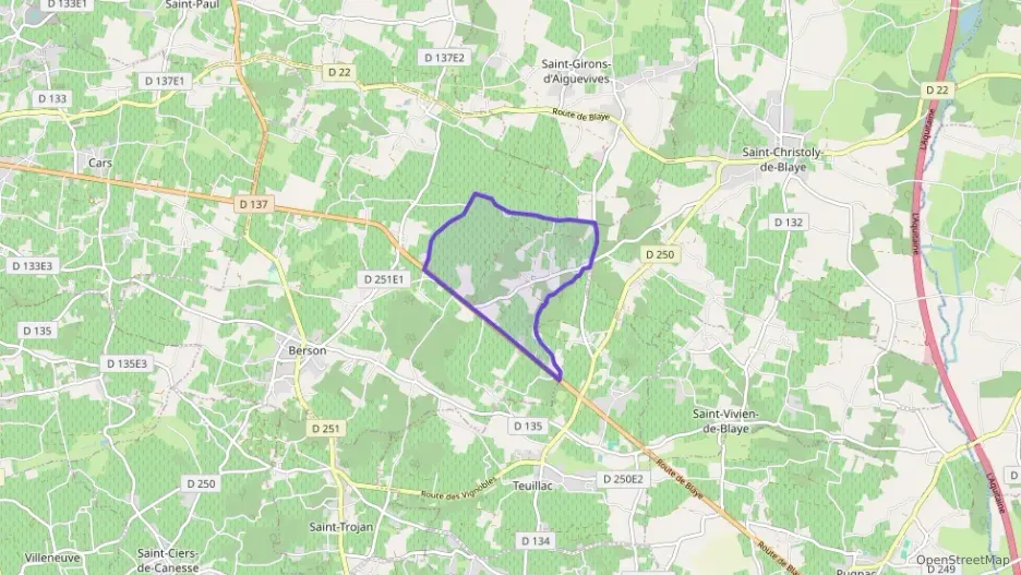 Maison 110 m² trois pièces à vendre à Berson Maison 110 m² trois pièces à vendre à Berson
