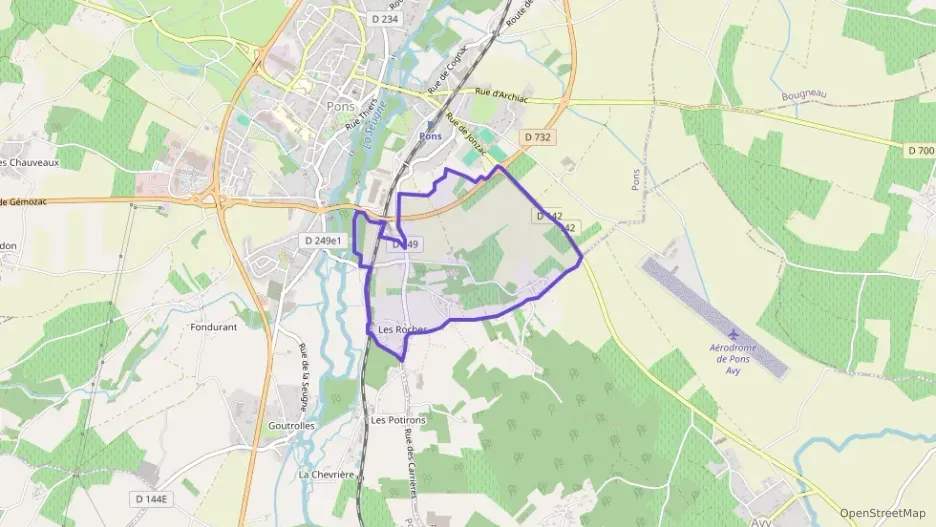 Maison 66 m² trois pièces à vendre à Pons