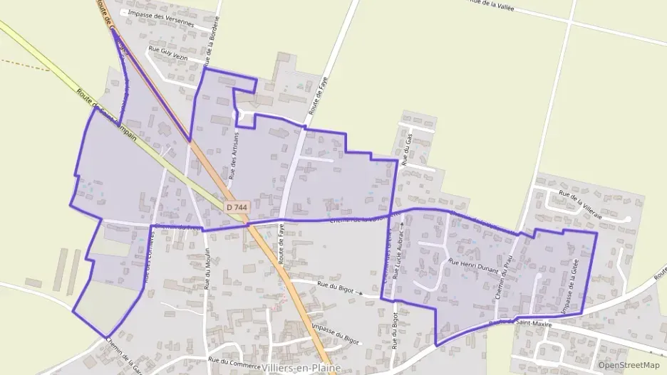 Maison 117 m² quatre pièces à vendre à Villiers-en-Plaine