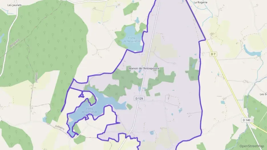 Maison 90 m² quatre pièces à vendre à Jublains