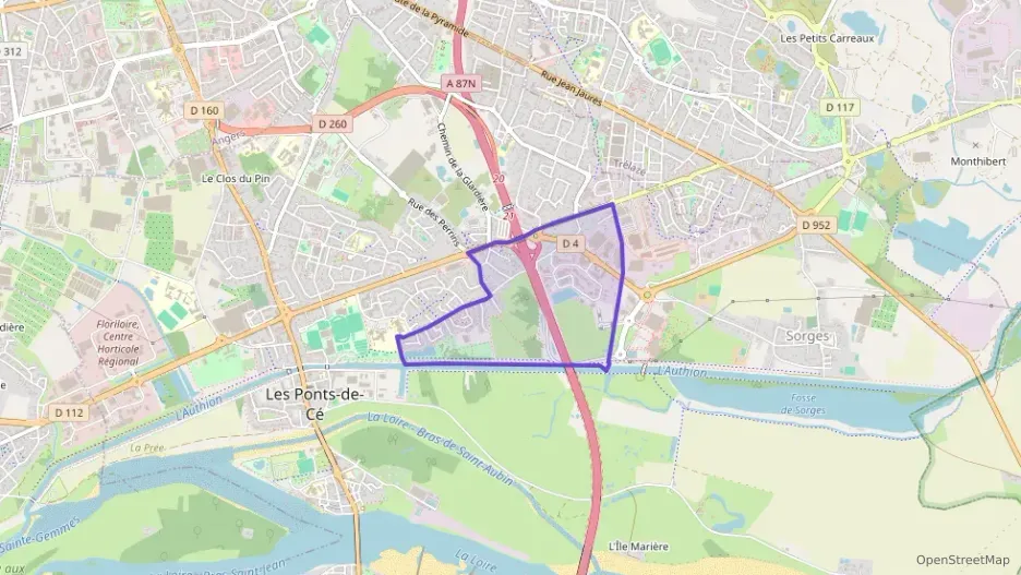 Maison 122 m² six pièces à vendre à Les Ponts-de-Cé