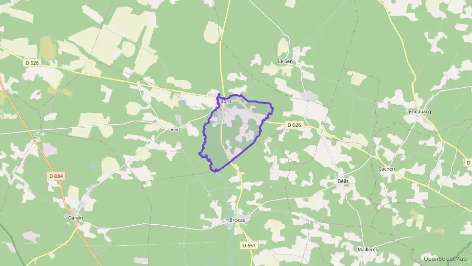 Maison 75 m² quatre pièces à vendre à Labrit Maison 75 m² quatre pièces à vendre à Labrit