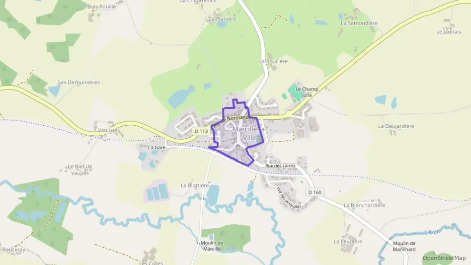 Maison 80 m² trois pièces à vendre à Marcillé-la-Ville Maison 80 m² trois pièces à vendre à Marcillé-la-Ville