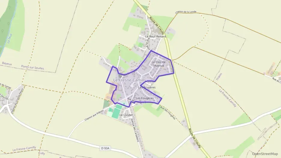 Maison 60 m² trois pièces à vendre à Le Fresne-Camilly
