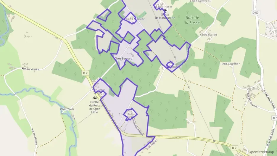 Maison 107 m² quatre pièces à vendre à Clion