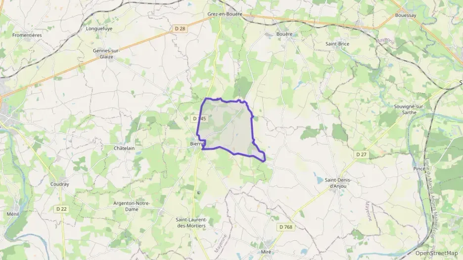 Maison 110 m² quatre pièces à vendre à Bierné-les-Villages Maison 110 m² quatre pièces à vendre à Bierné-les-Villages