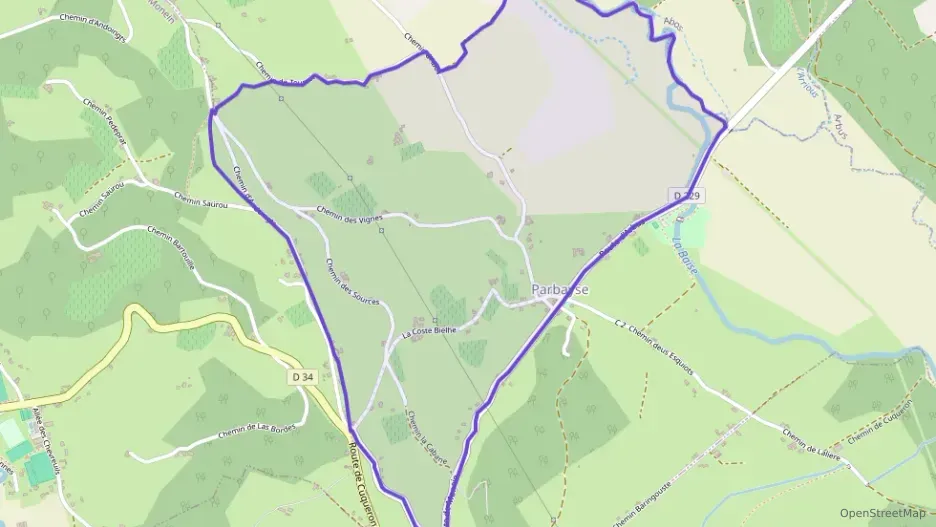 Maison 85 m² quatre pièces à vendre à Parbayse Maison 85 m² quatre pièces à vendre à Parbayse