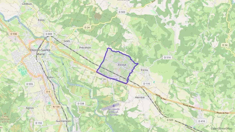 Maison 116 m² quatre pièces à vendre à Escout