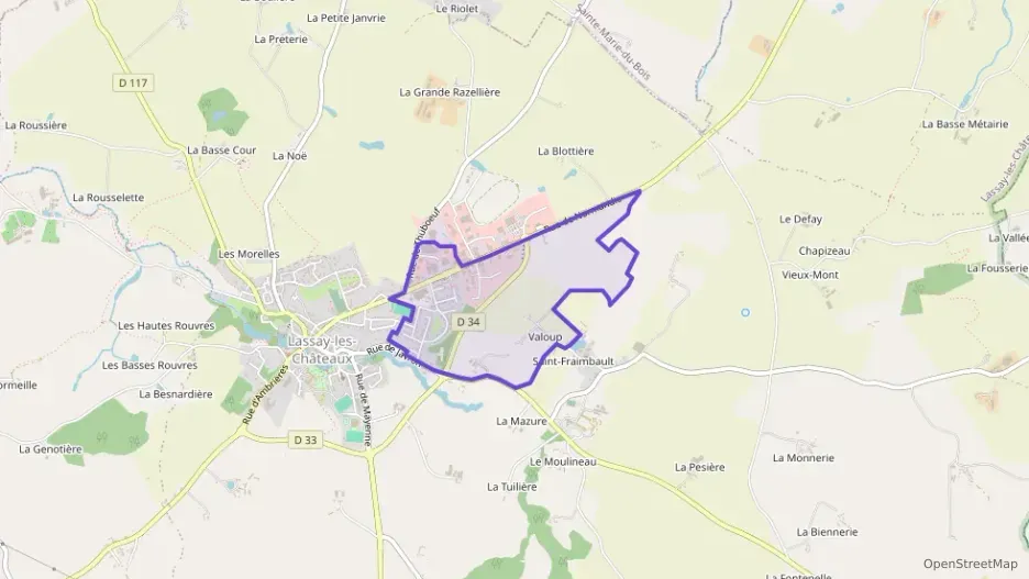 Maison 143 m² sept pièces à vendre à Lassay-les-Châteaux Maison 143 m² sept pièces à vendre à Lassay-les-Châteaux