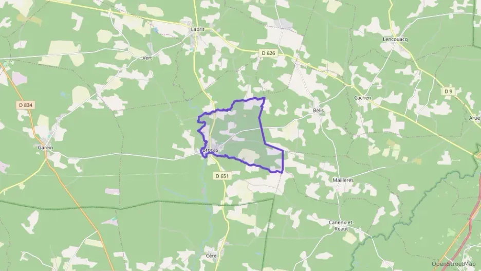 Maison 160 m² cinq pièces à vendre à Brocas Maison 160 m² cinq pièces à vendre à Brocas