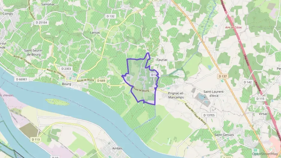 Maison 90 m² quatre pièces à vendre à Tauriac Maison 90 m² quatre pièces à vendre à Tauriac