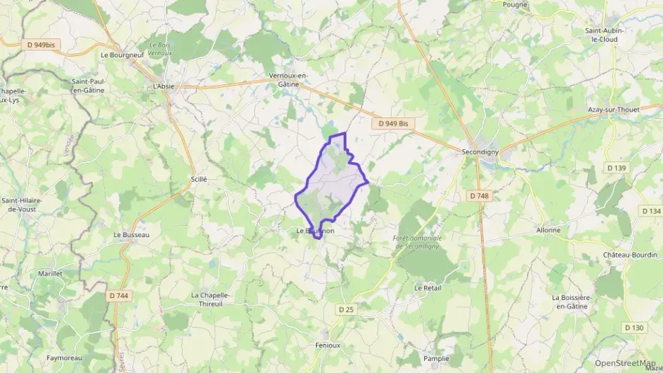 Maison 54 m² quatre pièces à vendre à Beugnon-Thireuil