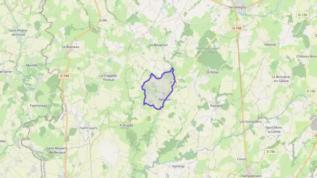 Maison 128 m² quatre pièces à vendre à Fenioux