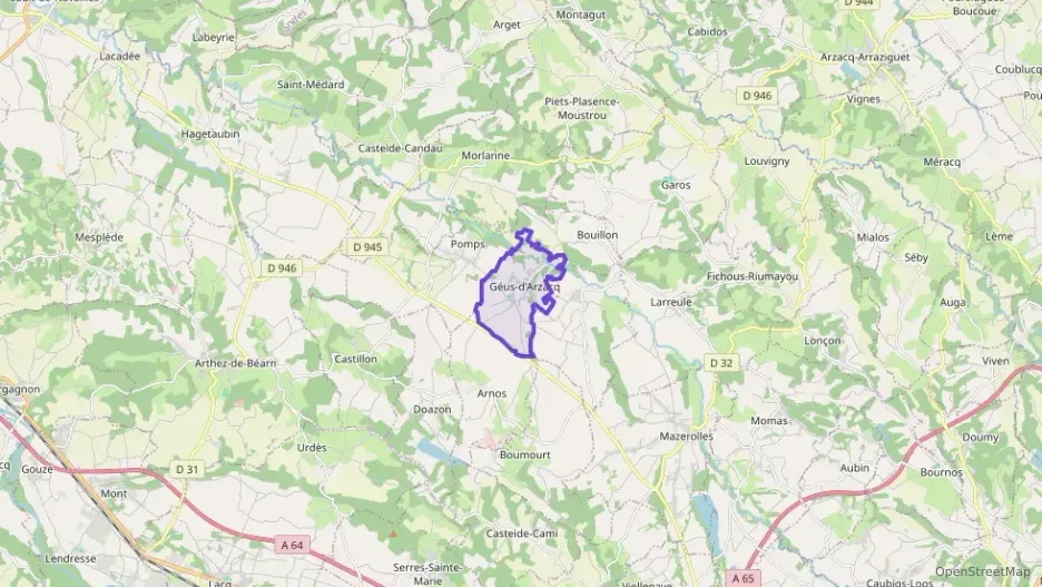 Maison 126 m² quatre pièces à vendre à Géus-d`Arzacq