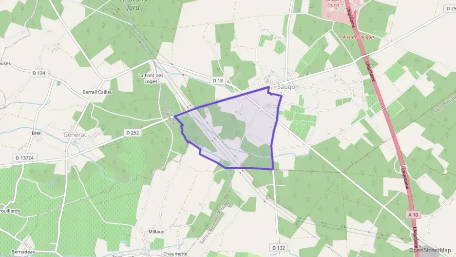 Maison 100 m² quatre pièces à vendre à Saugon