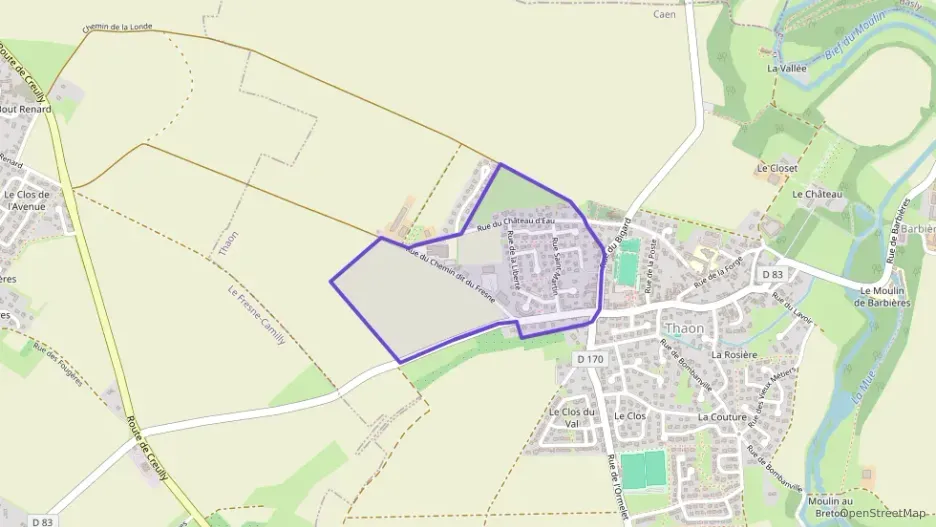 Maison 72 m² quatre pièces à vendre à Thaon