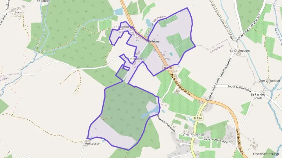 Maison 100 m² trois pièces à vendre à Courpignac Maison 100 m² trois pièces à vendre à Courpignac