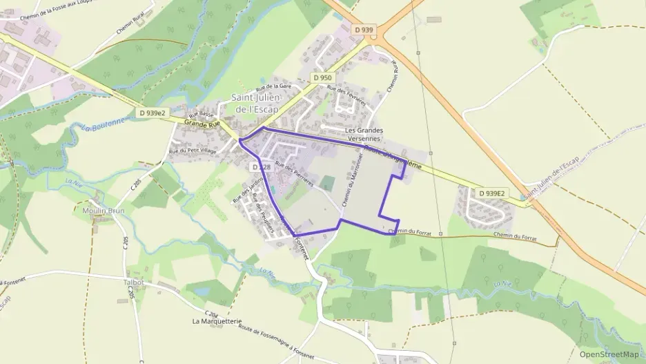 Maison 89 m² quatre pièces à vendre à Saint-Julien-de-l`Escap