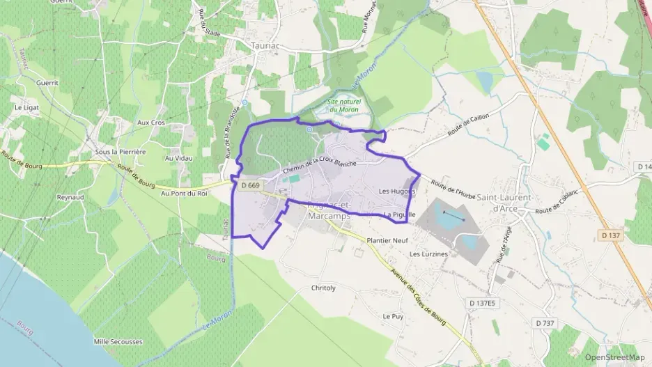 Maison 95 m² quatre pièces à vendre à Prignac-et-Marcamps