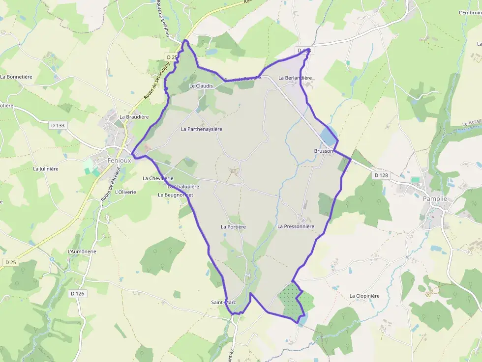 Maison 109 m² quatre pièces à vendre à Fenioux