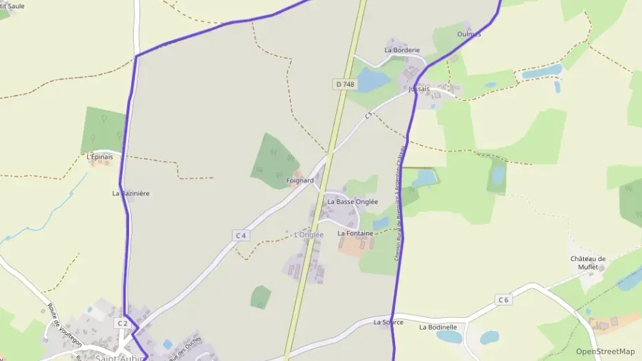 Maison 102 m² cinq pièces à vendre à Saint-Aubin-du-Plain