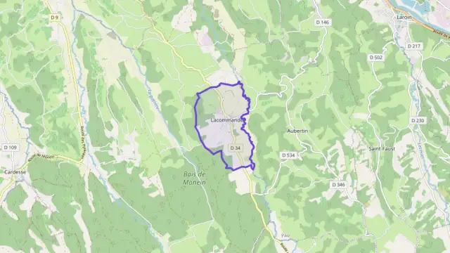 Maison 105 m² quatre pièces à vendre à Lacommande