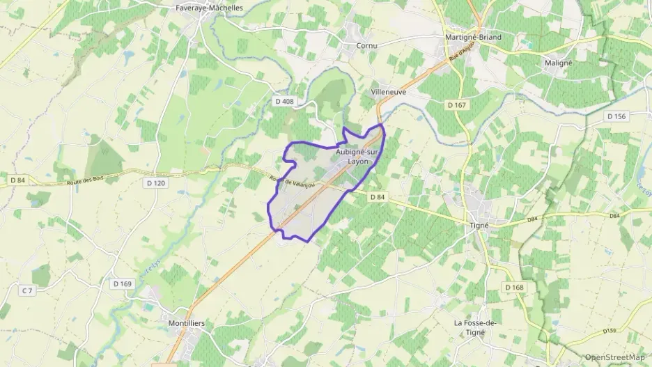 Maison 41 m² deux pieces à vendre à Aubigné-sur-Layon