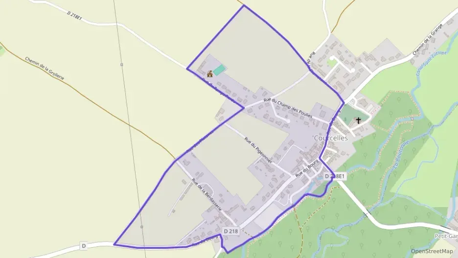 Maison 79 m² quatre pièces à vendre à Courcelles