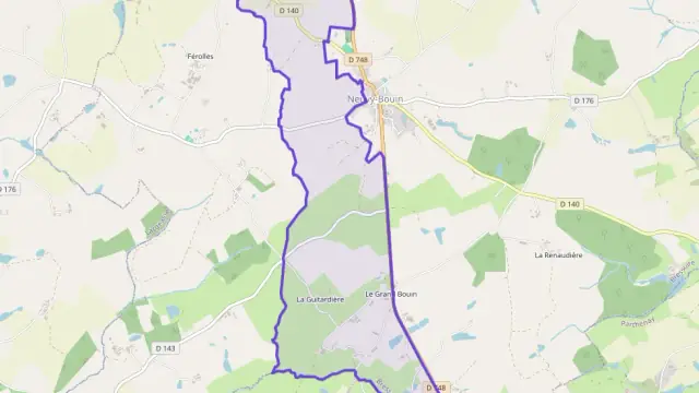 Maison 130 m² quatre pièces à vendre à Neuvy-Bouin