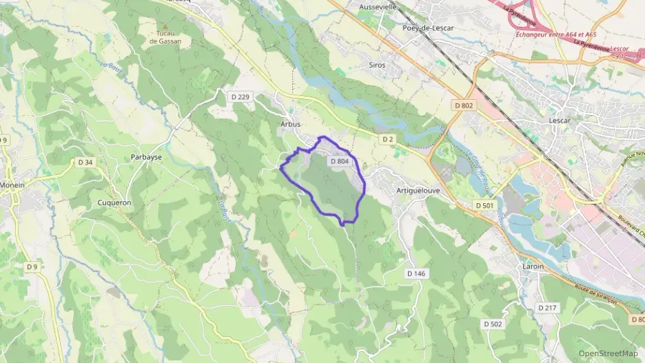 Maison 98 m² quatre pièces à vendre à Arbus