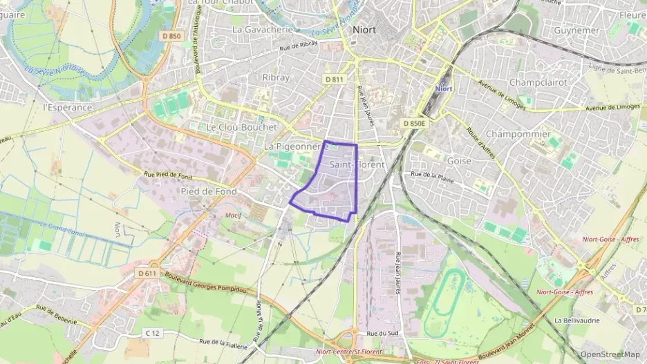 Maison 60 m² trois pièces à vendre à Niort