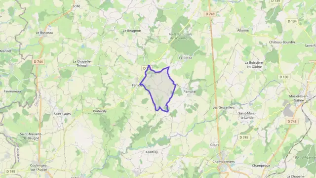 Maison 100 m² trois pièces à vendre à Fenioux