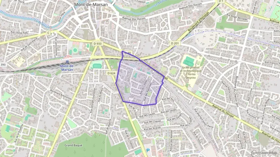 Maison 87 m² cinq pièces à vendre à Mont-de-Marsan