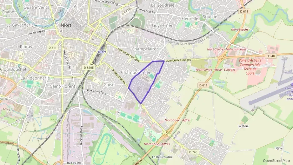 Maison 100 m² quatre pièces à vendre à Niort