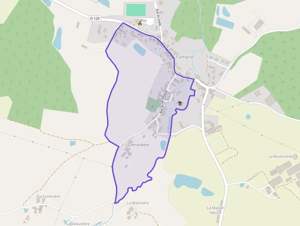 Maison 100 m² quatre pièces à vendre à Pamplie