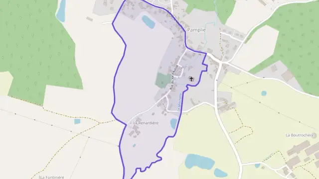 Maison 100 m² quatre pièces à vendre à Pamplie