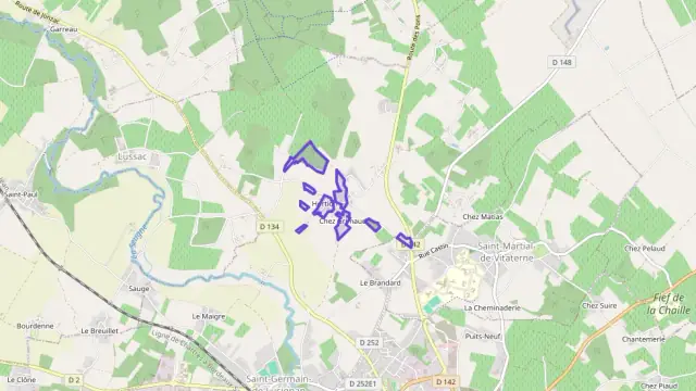 Maison 103 m² quatre pièces à vendre à Saint-Germain-de-Lusignan